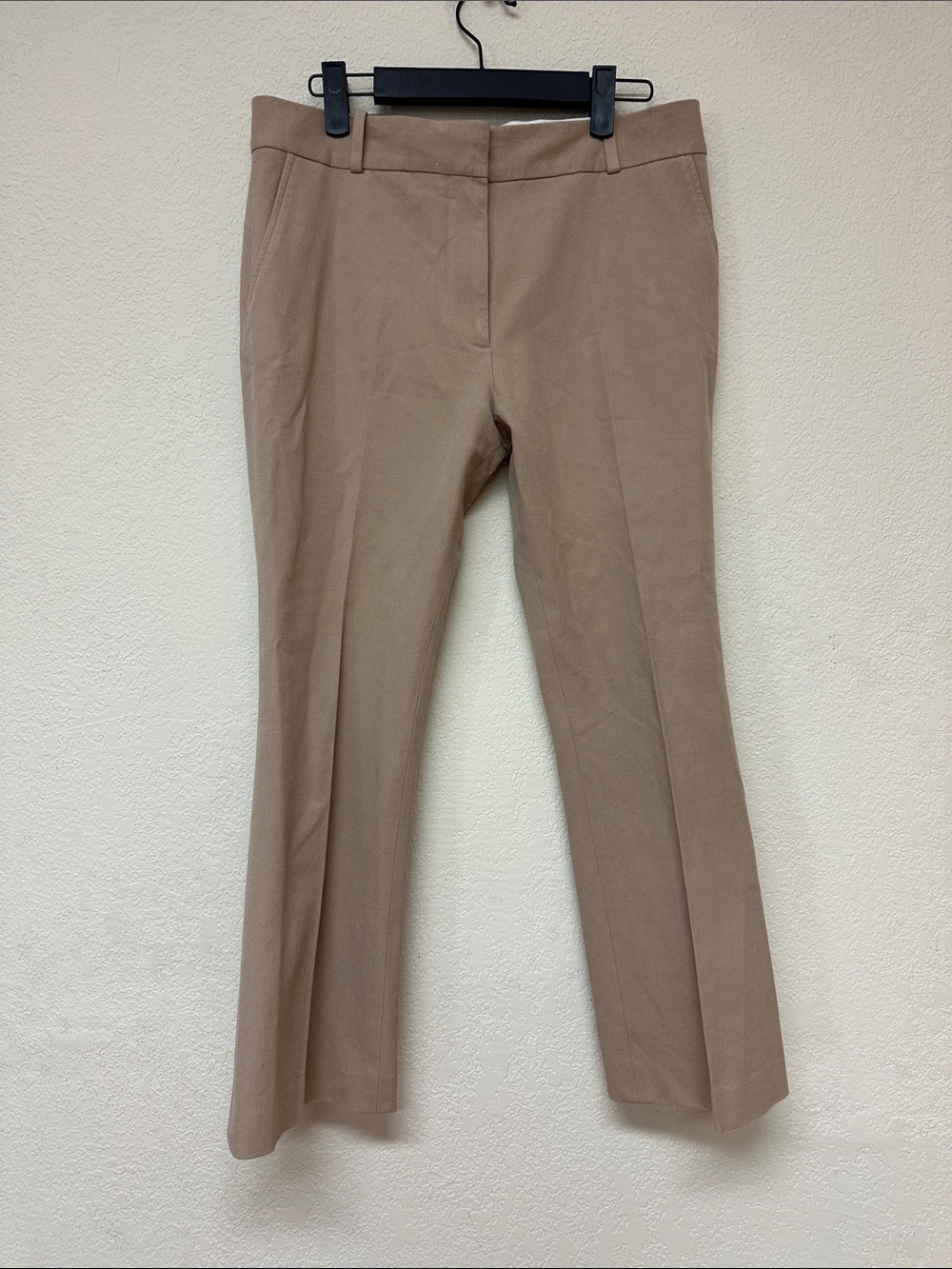 Frame Classic Women's Straight-Leg Dress Pants in Camel size 8